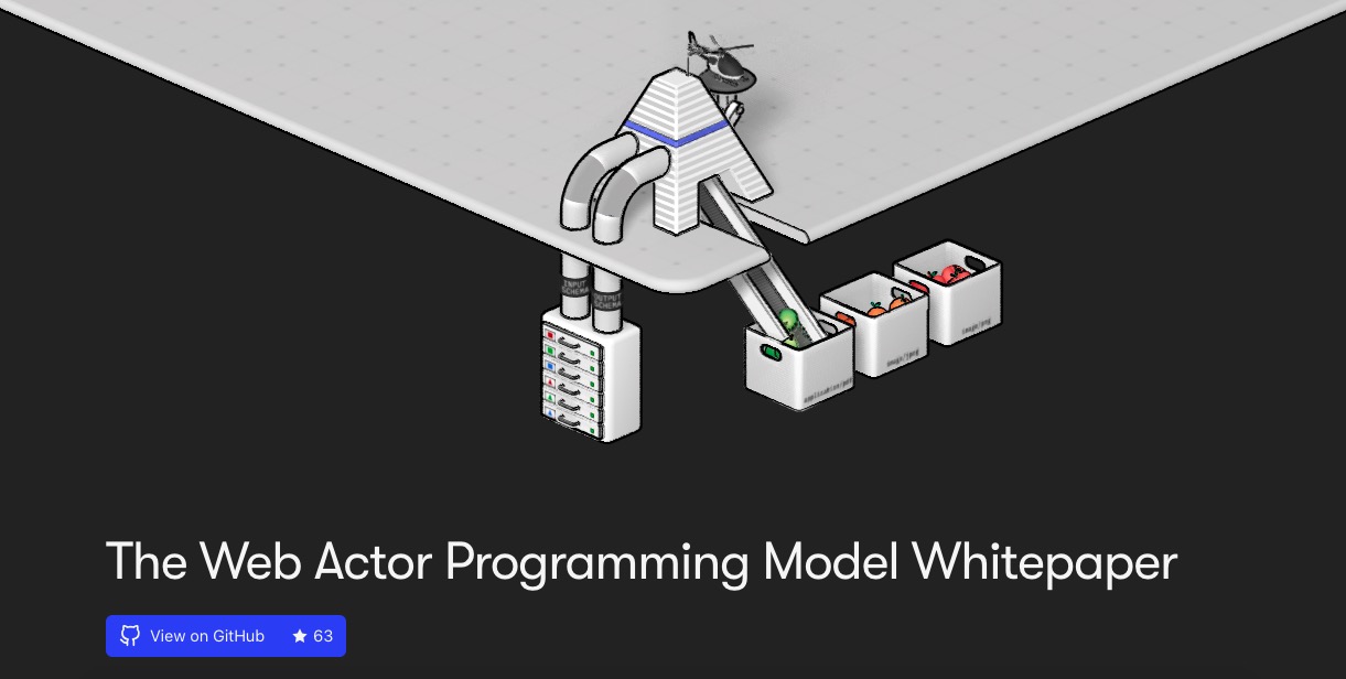 The Web Actor Programming Model Whitepaper screenshot