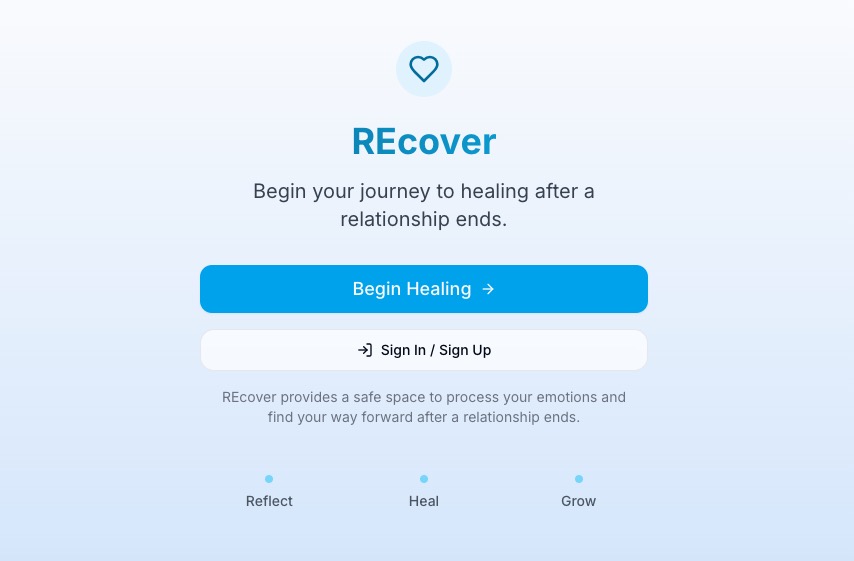 REcover screenshot